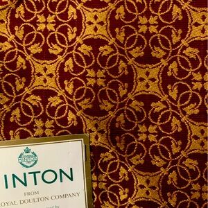 Vintage Kravet Royal Doulton Fabric wine